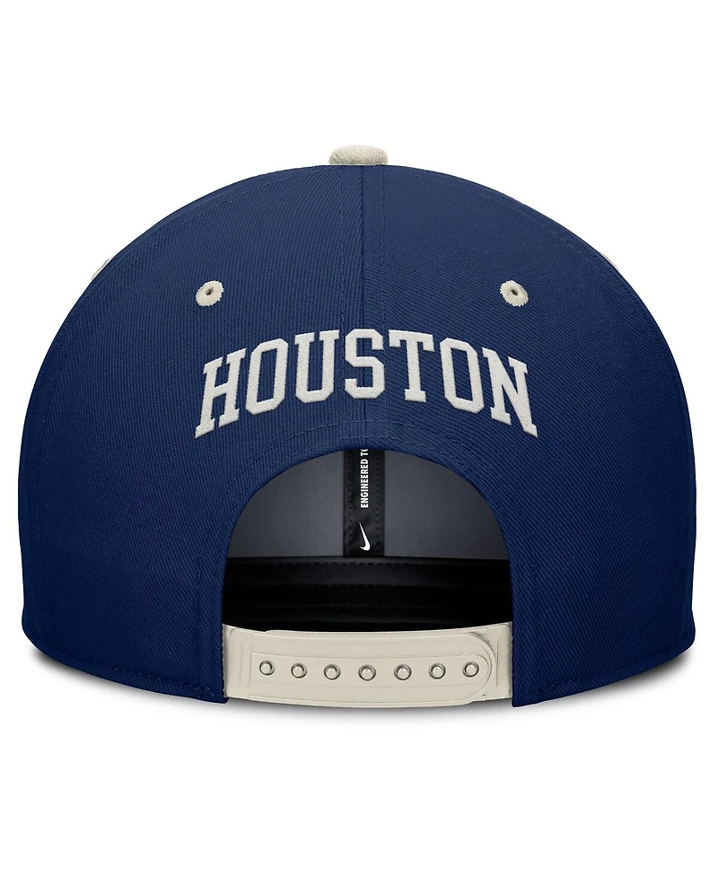 Nike Men's Navy/Cream Houston Astros Pro Performance Snapback Hat