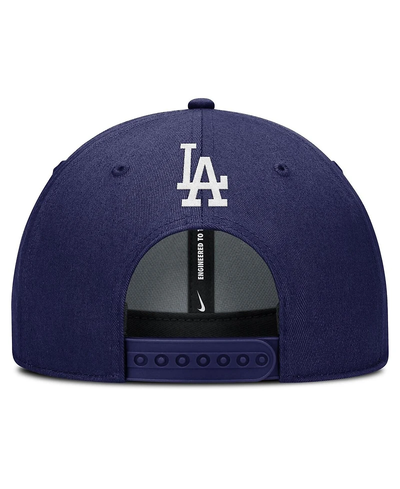 Nike Men's Navy Los Angeles Dodgers Rise Gaberdine Adjustable Hat