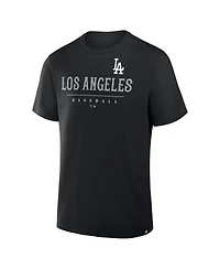 Fanatics Men's Black Los Angeles Dodgers Color Pop Legacy Clubhouse T-Shirt