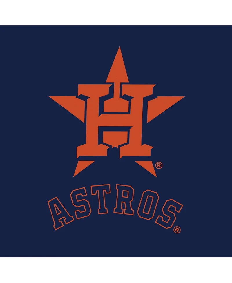 Fanatics Women's Navy/White Houston Astros Backup Option Pullover Hoodie