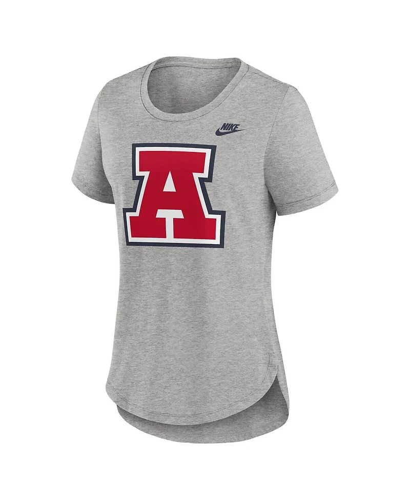 Nike Women's Heather Gray Arizona Wildcats Legacy Tri-Blend T-Shirt