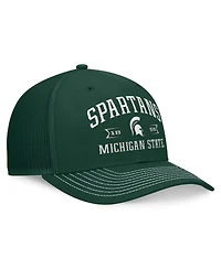 Top of the World Men's Green Michigan State Spartans Carson Trucker Adjustable Hat