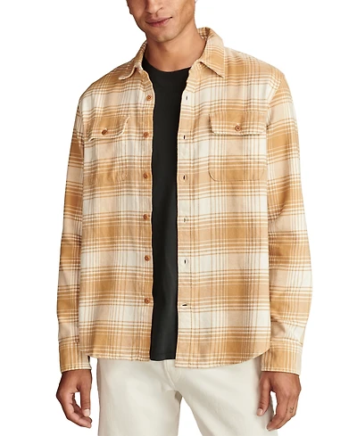 Lucky Brand Men's Plaid Cloud Soft Flannel Shirt