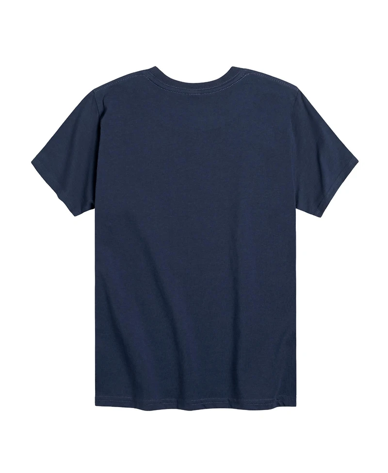Lilo & Stitch Big Boys Live Action Flowers Graphic T-Shirt