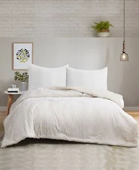 Unikome All Season Textured Jacquard Down Alternative Comforter