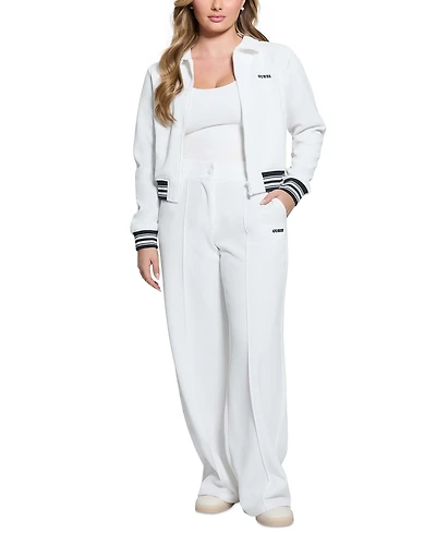 Guess Women's Seam-Front Wide-Leg Pants