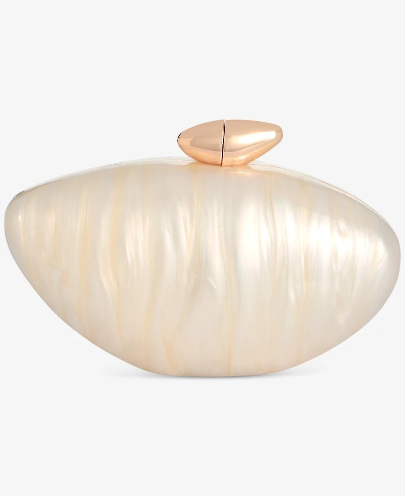 I.n.c. International Concepts Acrylic Shell Clutch