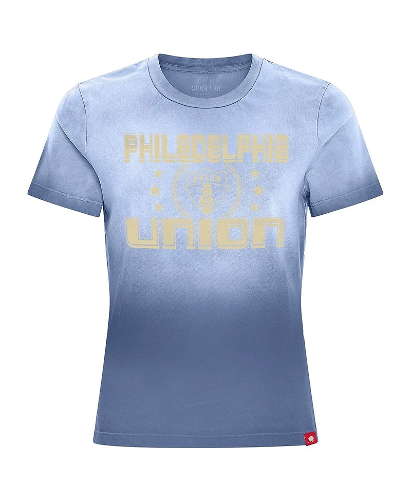 Sportiqe Women's Blue Philadelphia Union Arcadia T-Shirt
