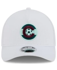 New Era Men's White Colorado Rapids 2025 Jersey Hook 9FORTY M-Crown Adjustable Hat