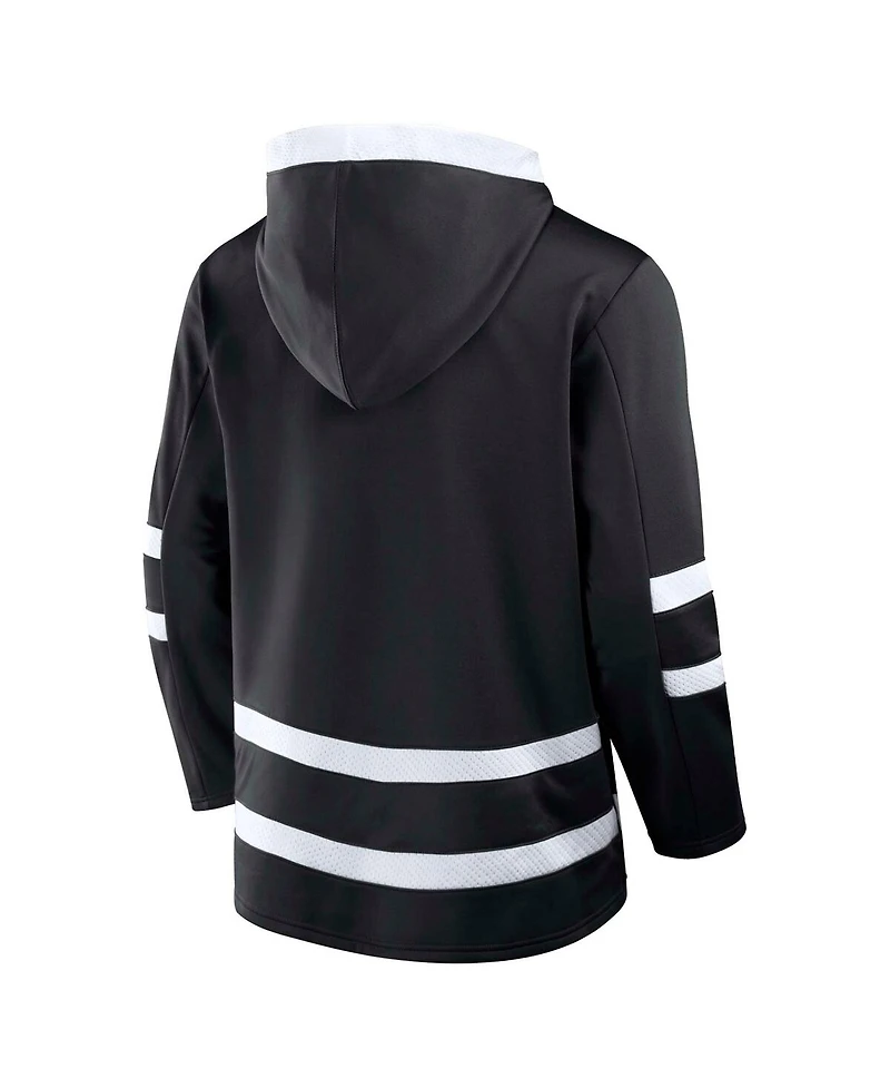 Fanatics Men's Black Utah Hockey Club Inside Line Pullover Hoodie