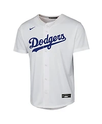 Nike Big Boys and Girls Mookie Betts White Los Angeles Dodgers Home Replica Player Jersey