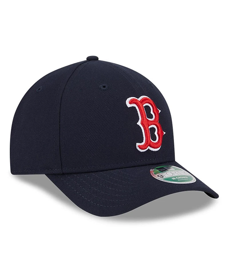 New Era Men's Navy Boston Red Sox Player Replica 9FORTY Adjustable Hat