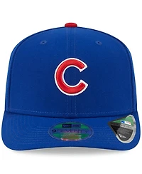 New Era Men's Royal Chicago Cubs Player Replica 9SEVENTY Adjustable Hat