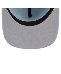 New Era Men's Light Blue Las Vegas Raiders Color Pack A-Frame 59FIFTY Fitted Hat