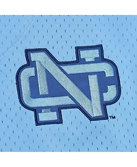 Mitchell & Ness Men's Carolina Blue North Tar Heels Game Time Vintage Mesh Button Front Jersey