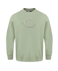 Pro Standard Men's Green Cincinnati Reds Neutral Drop Shoulder Pullover Sweatshirt