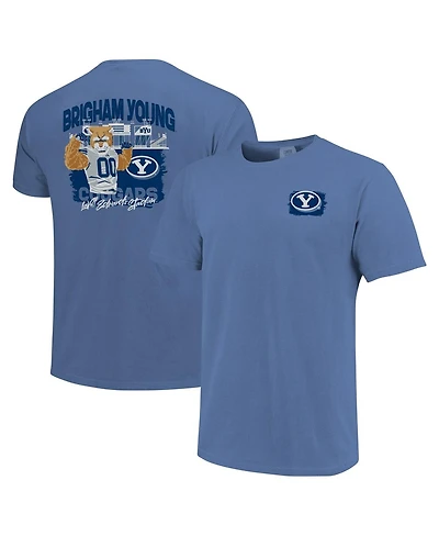 Image One Men's Royal Byu Cougars Hyperlocal Comfort Colors T-Shirt