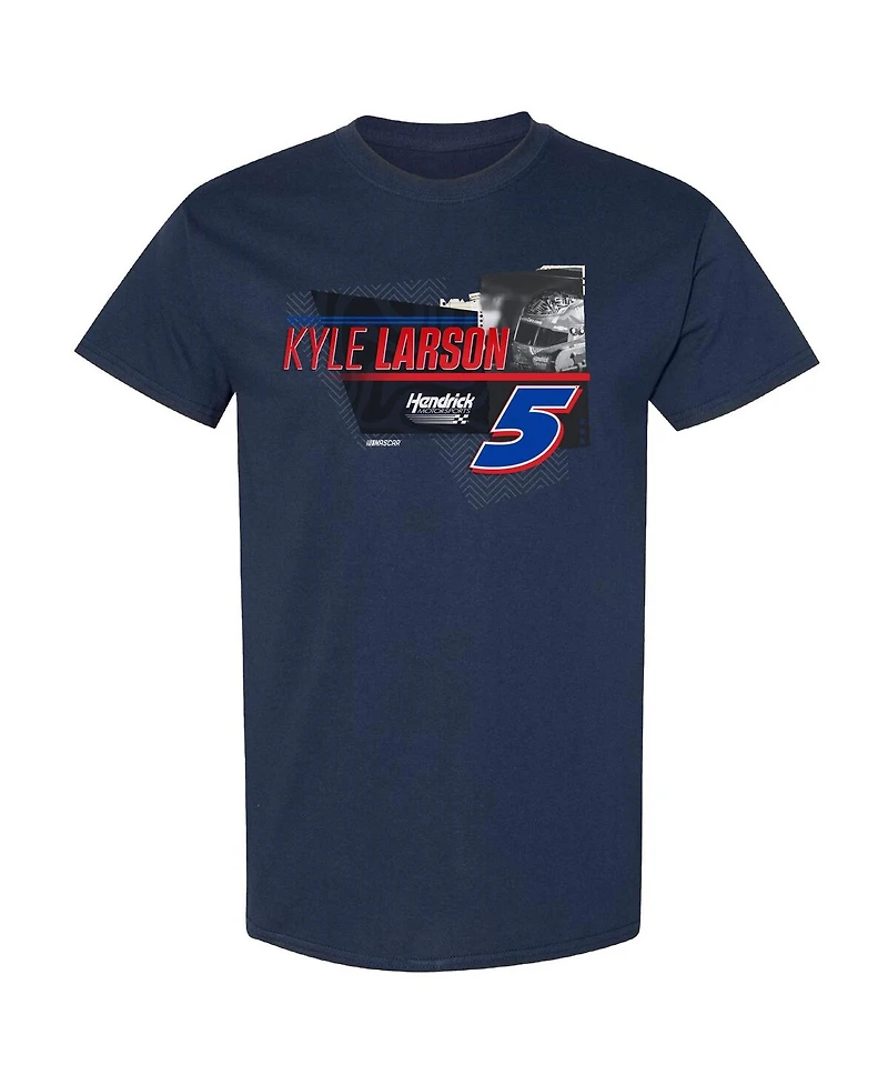 Hendrick Motorsports Team Collection Men's Navy Kyle Larson T-Shirt