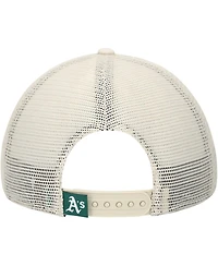 New Era Men's Stone Athletics Game Day 9TWENTY Adjustable Trucker Hat