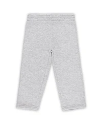 Outerstuff Baby Boys and Girls Navy/Heather Gray Cleveland Guardians Play by Pullover Hoodie Pants