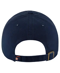 '47 Brand Men's Navy/Orange Houston Astros Clean Up Adjustable Hat