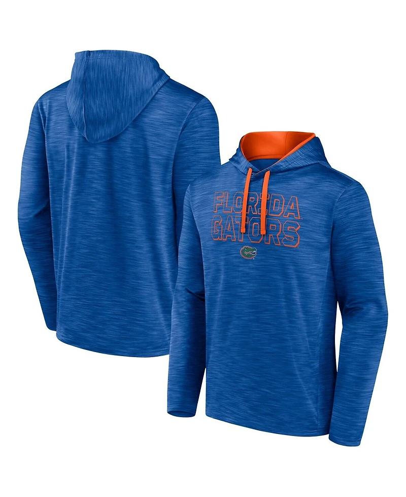 Fanatics Men's Royal Florida Gators Athlete Poly Fleece Pullover Hoodie