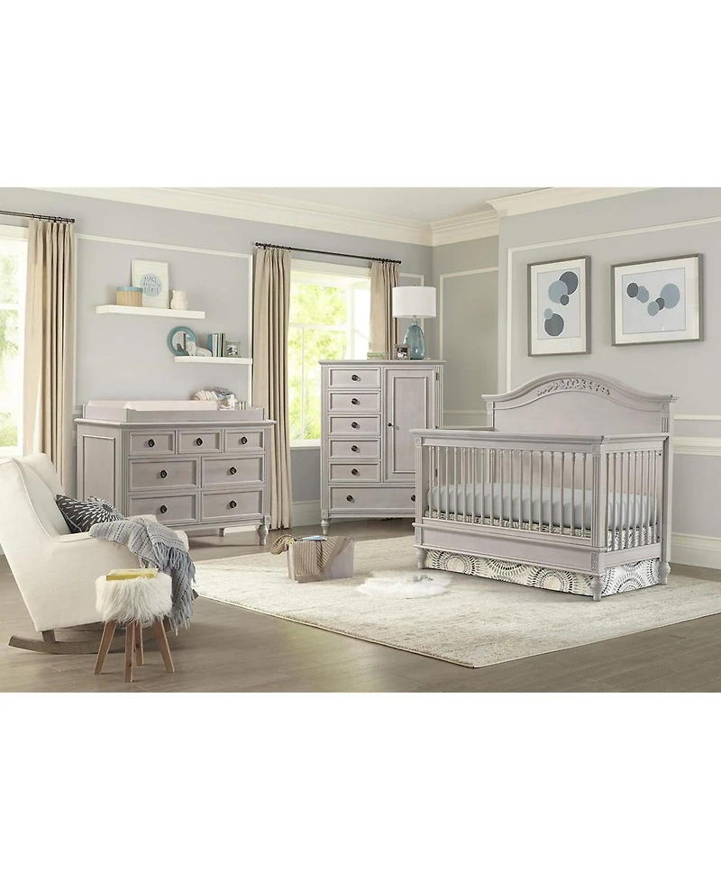 Westwood Design Viola Transitional Wood Full Size Platform Bedrails