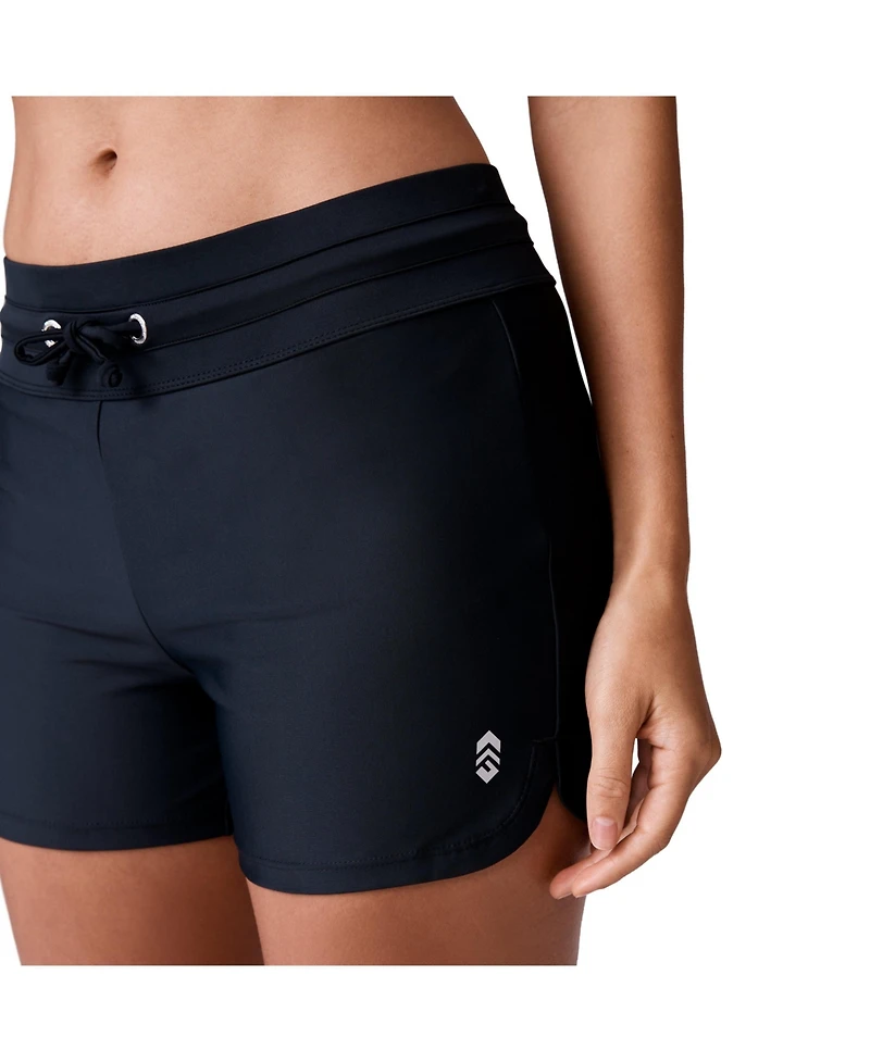 Free Country Women's Drawstring Swim Short