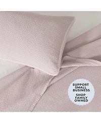 Linery & Co. Soft Stonewashed Stitched Lightweight Quilt Set