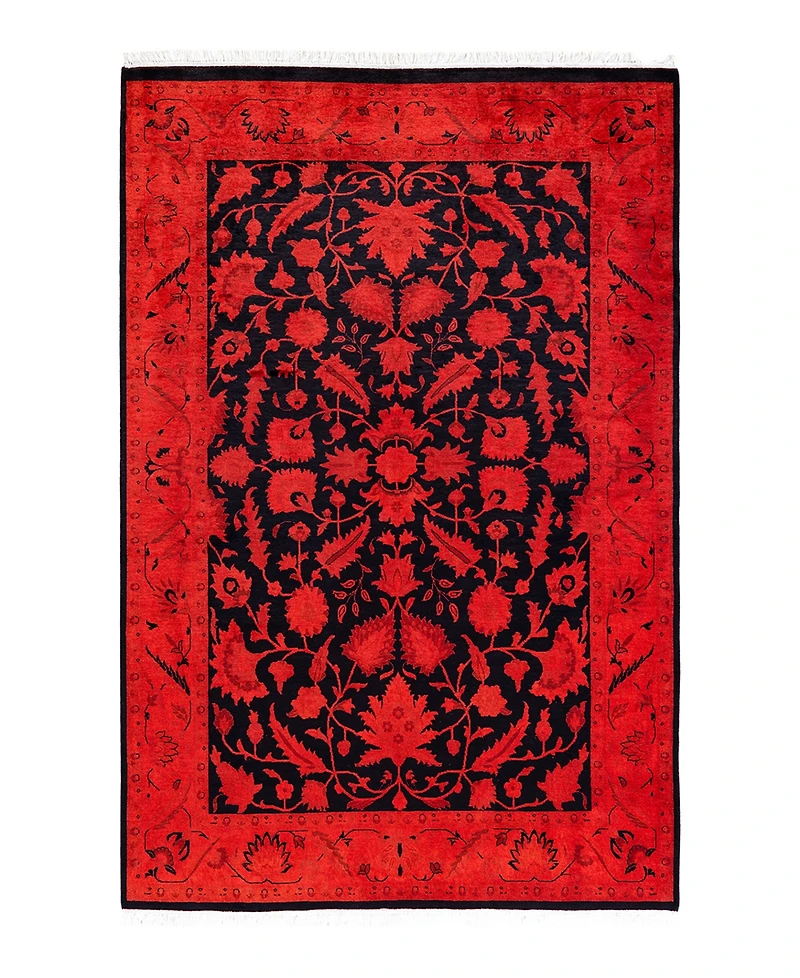 Adorn Hand Woven Rugs Fine Vibrance M1452 4'1''x6'1'' Area Rug
