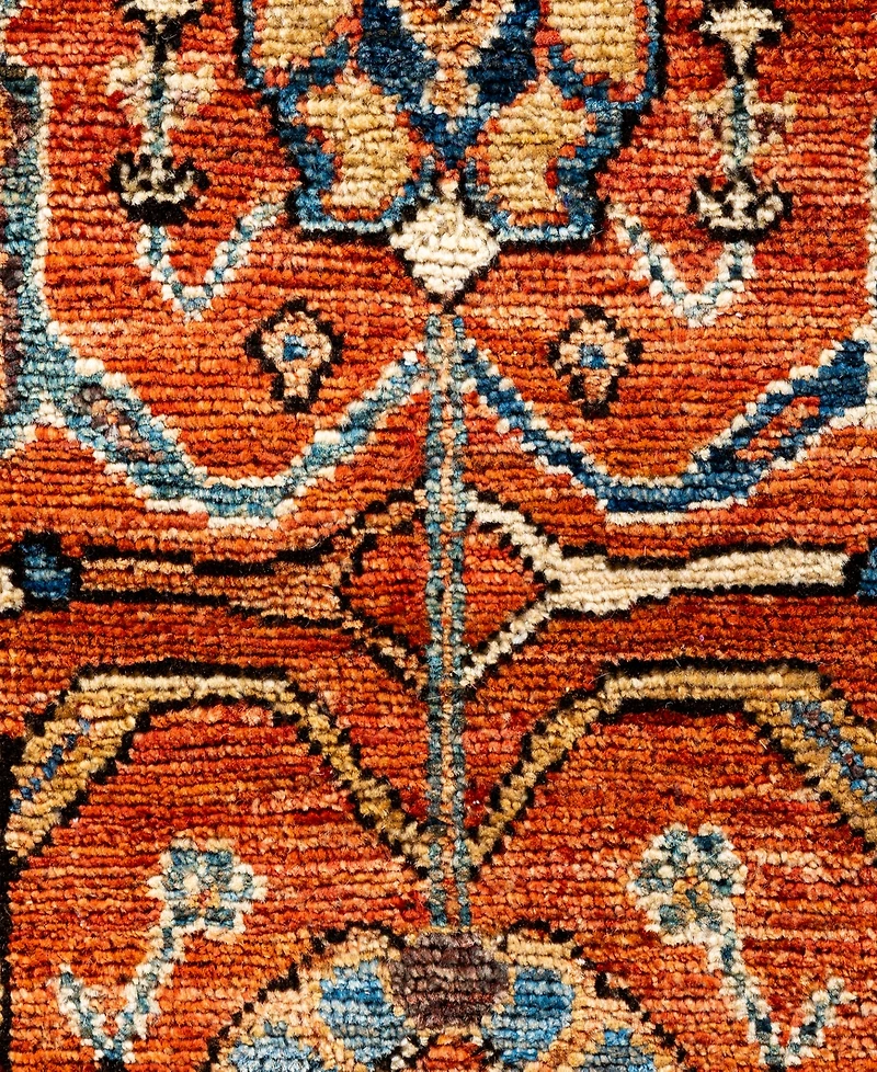 Adorn Hand Woven Rugs Serapi M1945 2'7''x10' Runner Area Rug