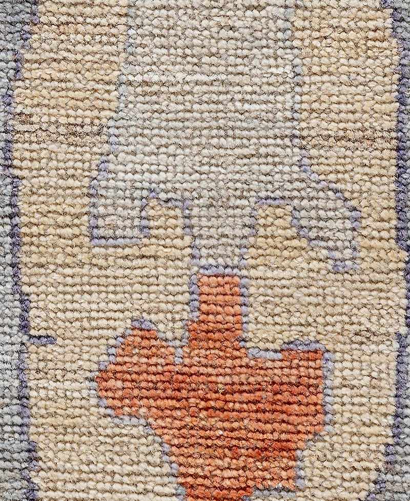 Adorn Hand Woven Rugs Colorful Oushak M1945 9'x11'9'' Area Rug