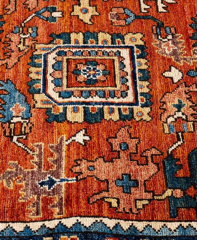 Adorn Hand Woven Rugs Serapi M1945 2'9''x10'1'' Runner Area Rug