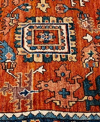 Adorn Hand Woven Rugs Serapi M1945 2'9''x10'1'' Runner Area Rug