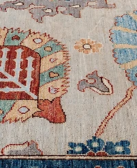 Adorn Hand Woven Rugs Colorful Oushak M1945 8'1''x9'9'' Area Rug