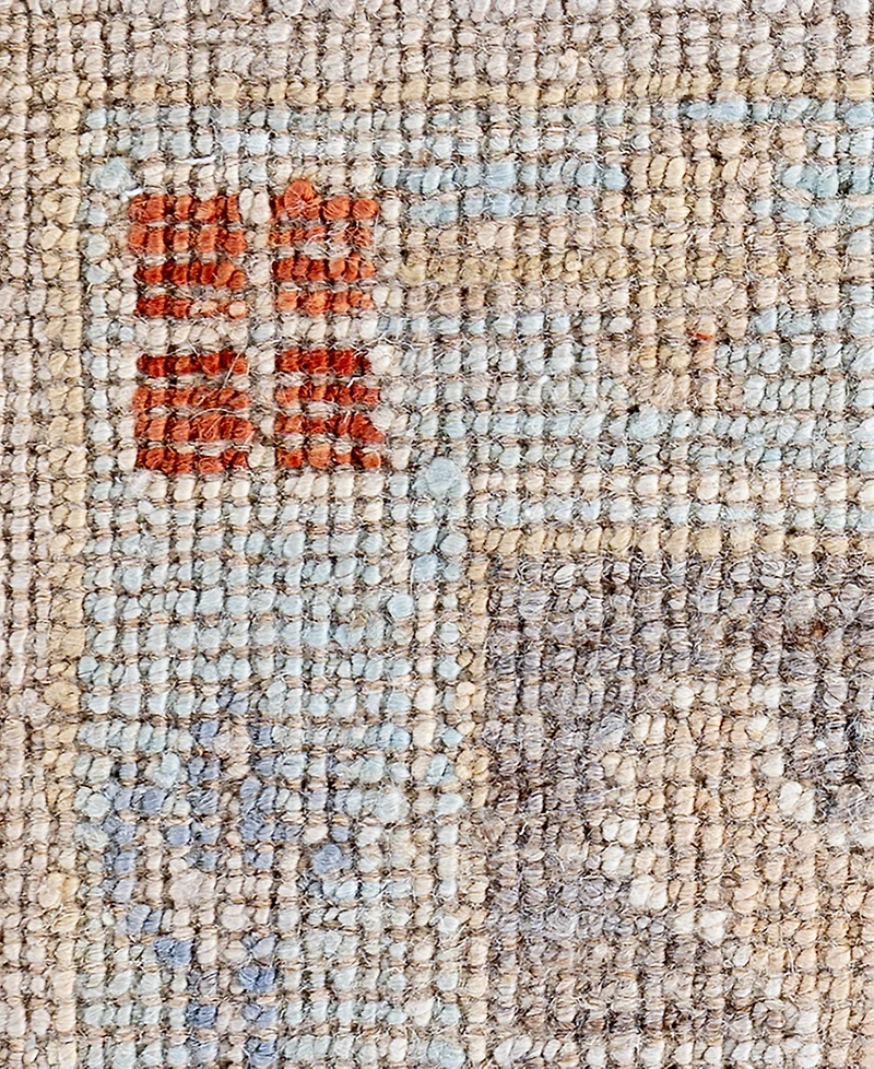 Adorn Hand Woven Rugs Colorful Oushak M1945 8'x9'9'' Area Rug
