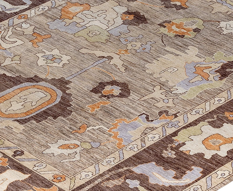 Adorn Hand Woven Rugs Colorful Oushak M1945 10'2''x13'9'' Area Rug