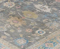 Adorn Hand Woven Rugs Colorful Oushak M1945 8'3''x9'10'' Area Rug