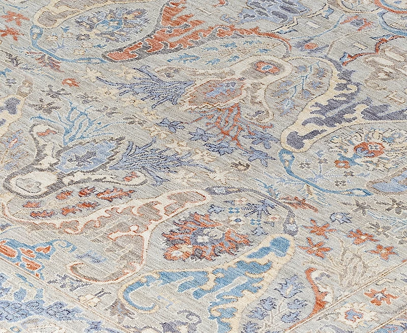 Adorn Hand Woven Rugs Colorful Oushak M1945 8'1''x10' Area Rug