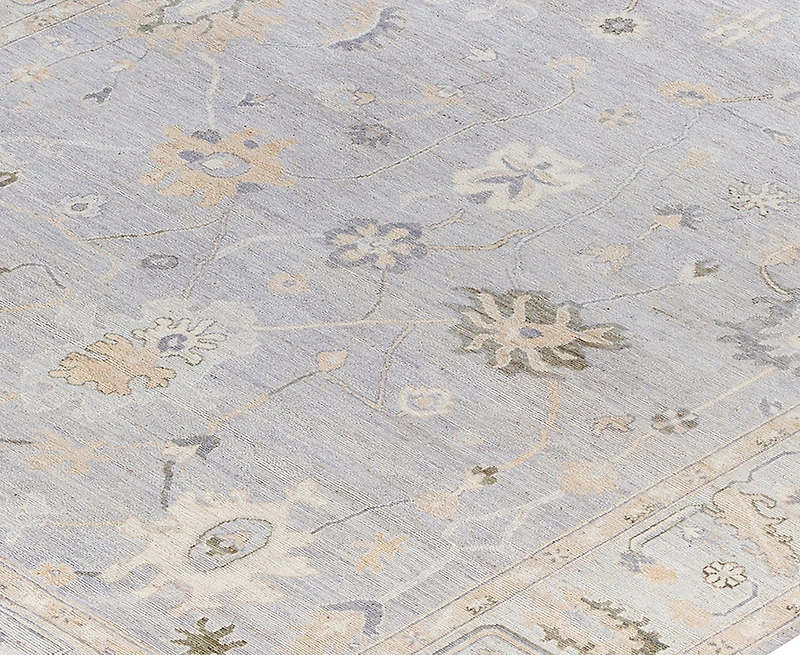 Adorn Hand Woven Rugs Colorful Oushak M1945 9'2''x11'10'' Area Rug