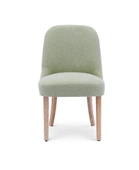 Mid-Century Modern Upholstered Boucle Dining Chair (Set of 6)