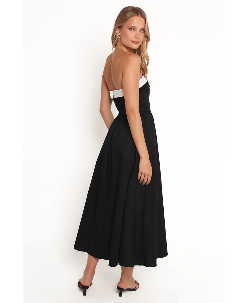 Petal and Pup Women's Marais Strapless Midi Dress