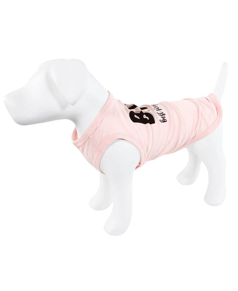 Luvable Friends Unisex Pet Dog and Cats Cotton T-Shirts 2pk
