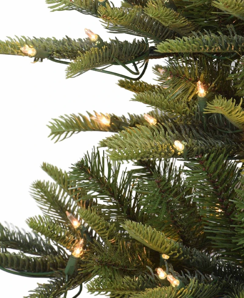 Puleo 4.5FT Pre-lit Arctic Fir Artificial Christmas Tree