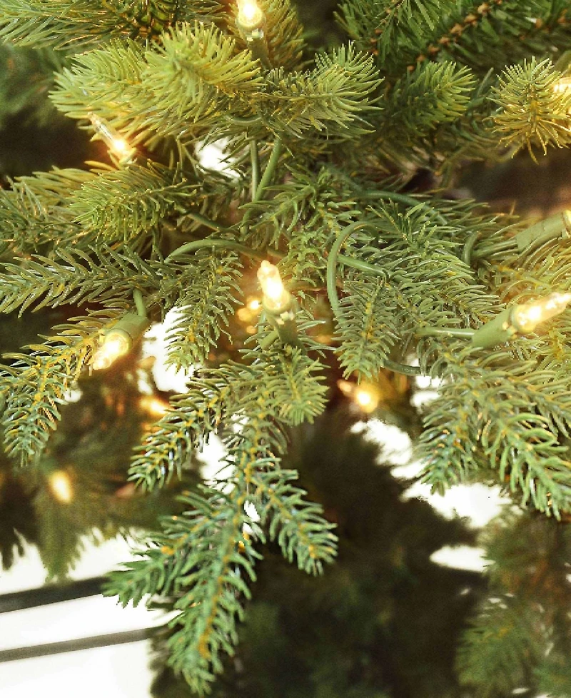 Puleo 7.5FT Pre-Lit Bradford Fir Artificial Christmas Tree
