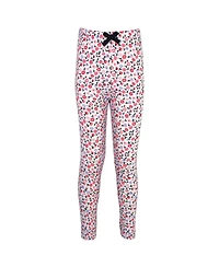 Touched by Nature Big Girls Youth Organic Cotton Leggings 4pk, Ditsy Floral, 7 Years