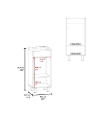 Quartzsite Bathroom Vanity with Integrated Sink