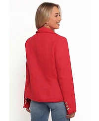 Petal and Pup Women's Simona Single Button Twill Blazer