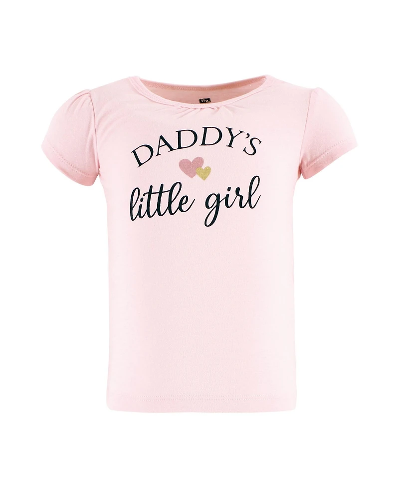 Hudson Baby Girls 3Pk Short Sleeve T-Shirts