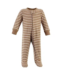 Hudson Baby Boys Premature Soft Cotton Romper for Playtime & Naps